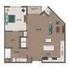FRANKLIN FloorPlan FRANKLIN FloorPlan at The Edison at Rice Creek, Shoreview, 55126